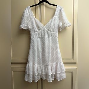LULUS Mini White Dress - LIKE NEW